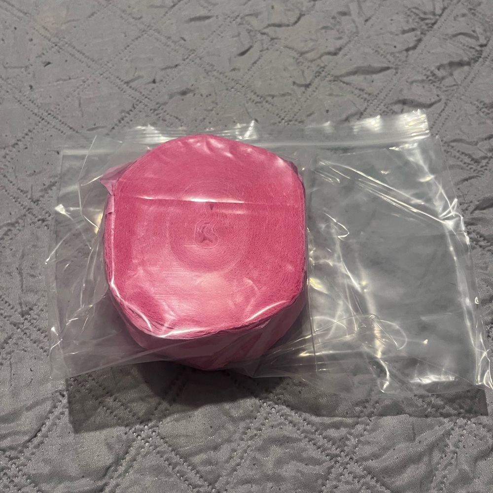 Pink Streamer Roll Party Crepe Paper